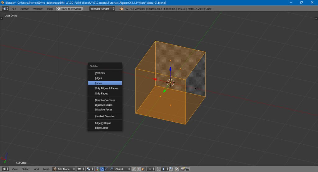 Blender 3D low poly car tutorial 3 of 10